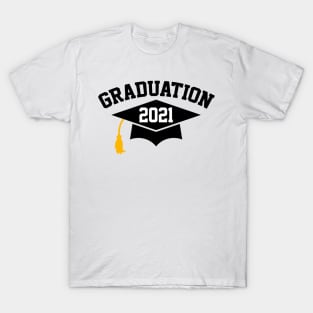 Senior 2021 - Graduation Cap Design T-Shirt T-Shirt